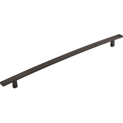 Cyprus 18 Inch Center to Center Contemporary Appliance Pull, Black Bronze