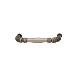 Artisan 5-1/16 Inch Center to Center Pewter Cabinet Pull