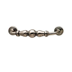 Bordeaux 5-1/16 Inch Center to Center Pewter Cabinet Pull