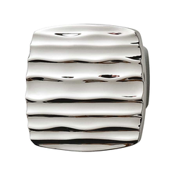 Strata 1-5/8 Inch Diameter Polished Chrome Cabinet Knob