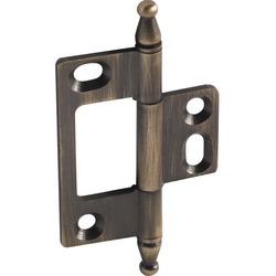 Elite Non-Mortised Butt Hinge 50X37mm, Antique Brass