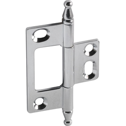Elite Non-Mortised Butt Hinge 50X37mm, Polished Chrome