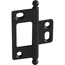 Elite Non-Mortised Butt Hinge 50X37mm, Black