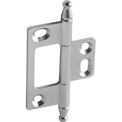 Elite Non-Mortised Butt Hinge 50X37mm, Satin Chrome