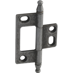 Elite Non-Mortised Butt Hinge 50X37mm, Pewter
