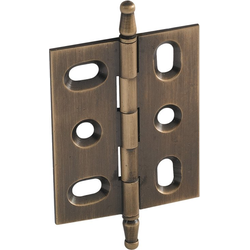 Elite Mortised Butt Hinge 50X40mm, Antique Brass