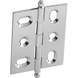 Elite Mortised Butt Hinge 50X40mm, Polished Chrome