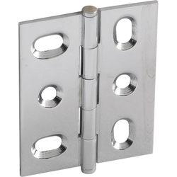 Elite Mortised Butt Hinge 50X40mm, Polished Chrome