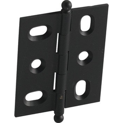 Elite Mortised Butt Hinge 50X40mm, Black