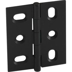 Elite Mortised Butt Hinge 50X40mm, Black