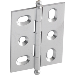 Elite Mortised Butt Hinge 50X40mm, Satin Chrome