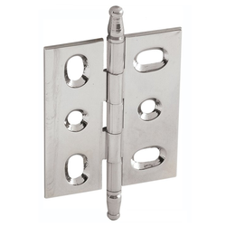 Elite Mortised Butt Hinge 50X40mm, Polished Nickel