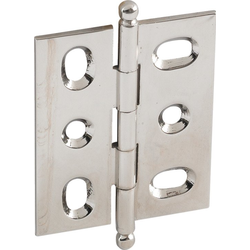 Elite Mortised Butt Hinge 50X40mm, Polished Nickel