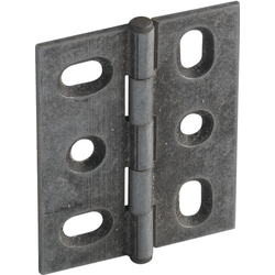 Elite Mortised Butt Hinge 50X40mm, Pewter