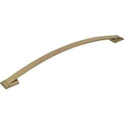 Candler 18 Inch Center to Center Transitional Appliance Pull, Golden Champagne