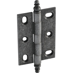 Elite Mortised Butt Hinge 63X45mm, Pewter