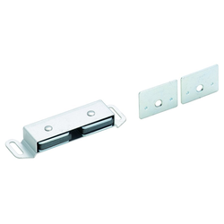 3-1/2 Inch Length Functional Hardware Magnetic Catch, Aluminum