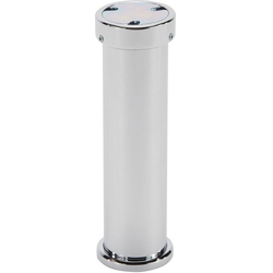 Countertop Support, 90 Degree, Matt Chrome, for Glue Fixing