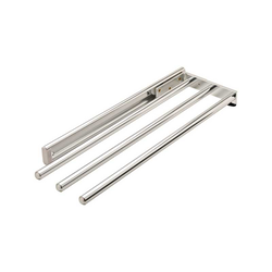 20% OFF Chrome Finish 3 Bar Towel Rack