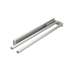 20% OFF Silver Finish 2 Bar Towel Rack