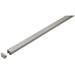 60% OFF Grooved Profile, Backsplash Railing System, Length: (47 1/4") 1,200 mm
