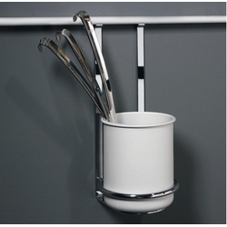 Utensil Holder, 1 Beaker, Backsplash Railing System