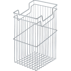 75% OFF Steel Laundry Basket Steel, Chrome-plated 9-1/2" (235mm) x 10-1/2" (260mm) x 16-1/2" (420mm), 235X260X420mm, Chrome-Plated, Mounting Hardware Sold Separately