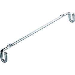 214mm Mounting Bracket Steel, Chrome-plated