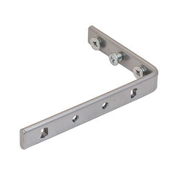 78% OFF Front Holder, 90 Degree, Steel, Silver, Steel, Silver, Angle: 90 Degree