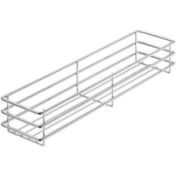 52% OFF Storage Basket, for 88 lbs. Weight Capacity Pantry Pull-Out and Base Pull-Out, Chrome, Width: 160 mm (6 1/4")