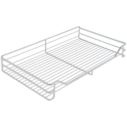 Wire Basket Set, for Magic Corner One, (W x H) 470 x 85 mm, Chrome-Plated, Depth: 340 mm