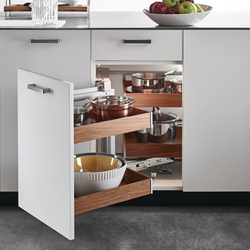 54% OFF Magic Corner One, for Blind Right Corner Cabinets, Frame Only, Basket Sets Required, Silver