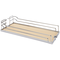 11 Inch Width Tray Set, for Base Pull-Out, Arena Plus, Chrome/Maple (1 Set = 2 Trays)
