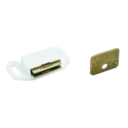 2 Inch Length Functional Hardware Magnetic Catch, White