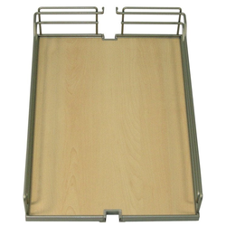 22 Inch Width Tray Set, for Base Pull-Out, Arena Plus, Champagne/Maple (1 Set = 2 Trays)