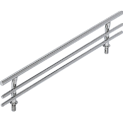 54% OFF Steel Rail for Organizer Trays 298X39mm, Chrome