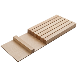 Knife Holder Insert, for Fineline Cutlery Tray, Birch