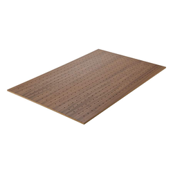 Base Plate 22 inch x 34 inch x 3/8 inch Walnut
