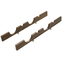Wine Storage Rack, for Fineline Base Plate, Walnut