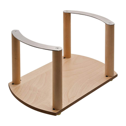Plate Holder 13-3/8 inch W Birch Finish