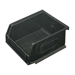20% OFF Omni Track Storage Bin 4-1/4 inch x 5-1/4 inch x 3 inch Black Plastic