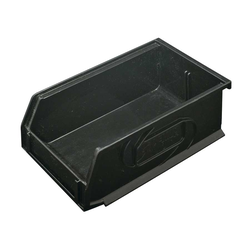 20% OFF Omni Track Storage Bin 4-1/4 inch x 7-1/4 inch x 3 inch Black Plastic