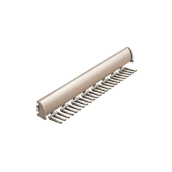 Elite Tie Rack Matte Nickel 17-7/8 inch L, 24 Hook