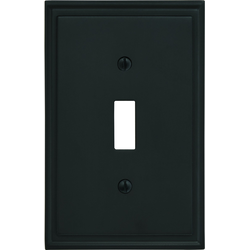 15% OFF Mulholland 1 Toggle Wall Plate, Black Bronze