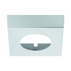 Loox 2025/2026 Square Surface Mount Trim Ring Silver