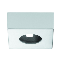 20% OFF Final Sale, Loox 2040 Square Surface Mount Trim Ring Silver