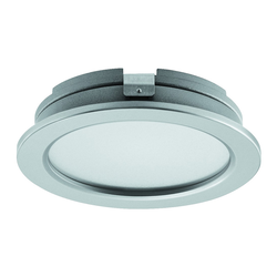 Final Sale, Loox 3027 LED Spotlight, 24V/3W, Multi White 2700 to 5000K, Wireless Light Control Required, Silver