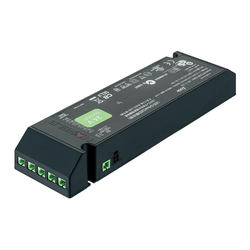 24V/90W Loox5 Constant Voltage LED Driver with 6-Way Distributor and Switch Function, Plug-In Power Cord Included, Black 