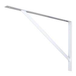 Heavy Duty Shelf Utility Bracket, White