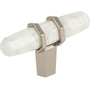 Marble White/Polished Nickel